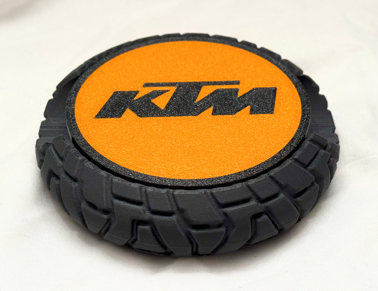 Custom Tire and Logo Drink coaster set